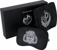 Set jastëkësh gaming noblechairs Brotherhood of Steel, Memory Foam, 2 copë, i zi