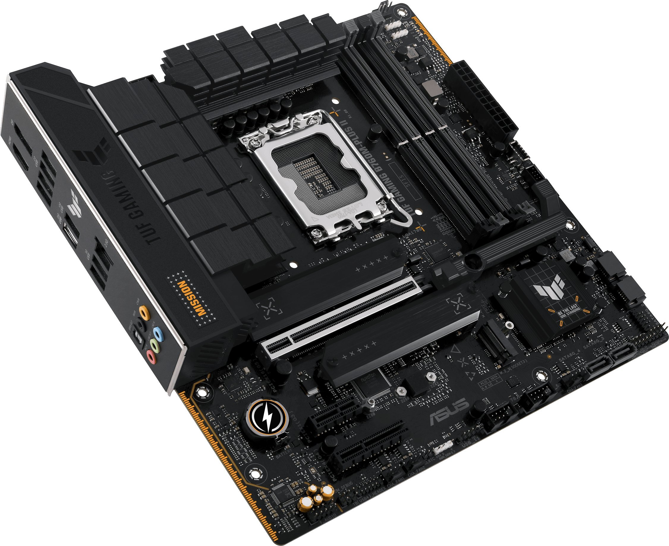 Pllakë amë Asus TUF GAMING B760M-PLUS II, Intel, DDR5, ATX