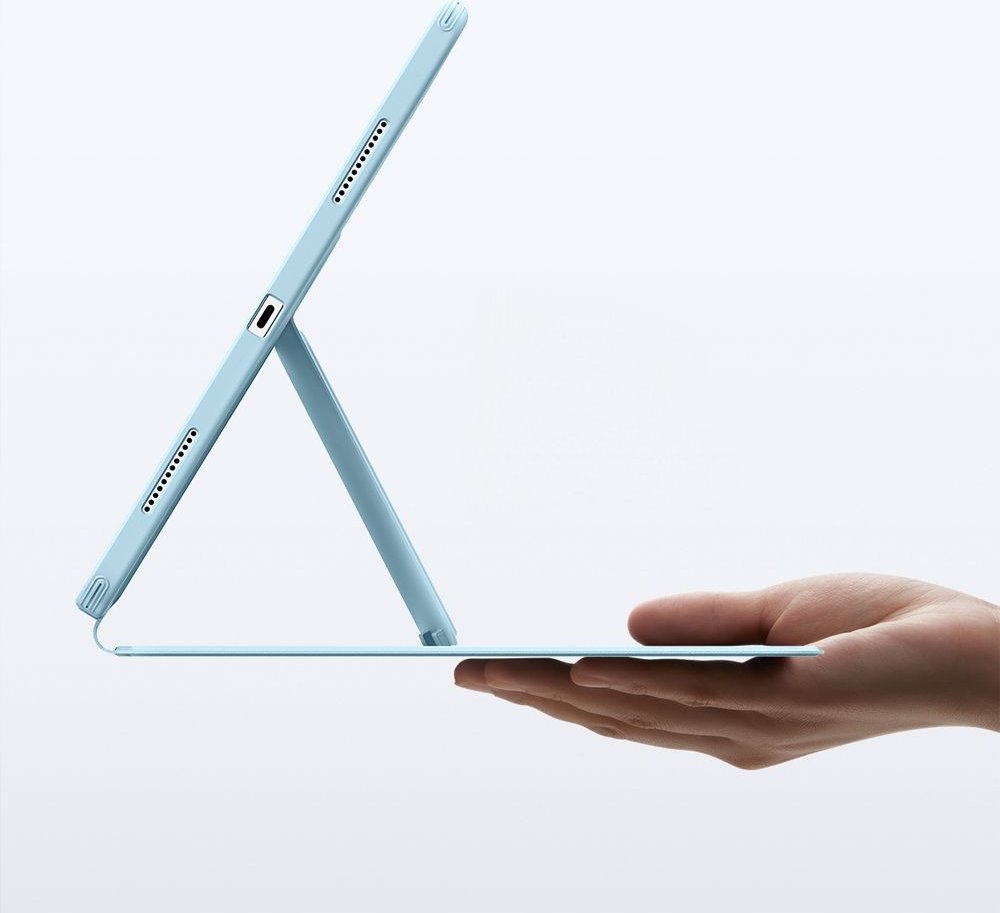 Mbulesë tablet ESR Flip Hybrid për iPad Air 13 2024 2025, me mbajtëse, gri