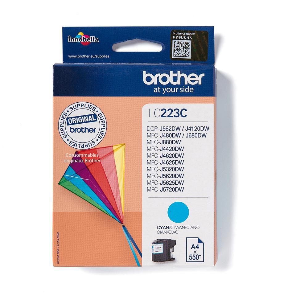 Ngjyrë për printer Brother LC-223C, e kaltër