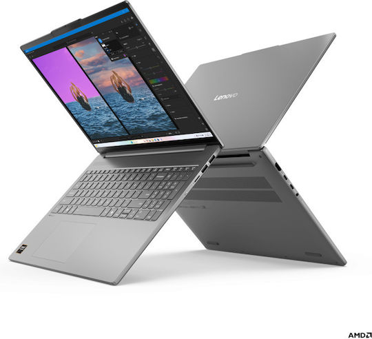 Laptop Lenovo IdeaPad Slim 5 16AKP10, 16" OLED 120Hz, Ryzen AI 7 350 32GB 1TB SSD, gri Luna