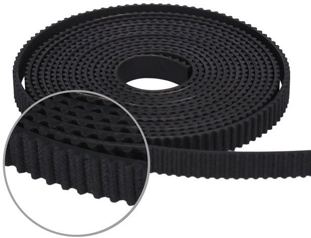 Rrip GT2 Milwaukee, gjerësi 6mm, gjatësi 10cm, i zi