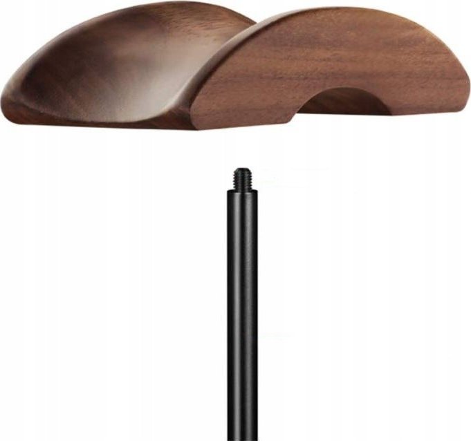 Mbajtëse për kufje Mozos HS, alumini, e zezë