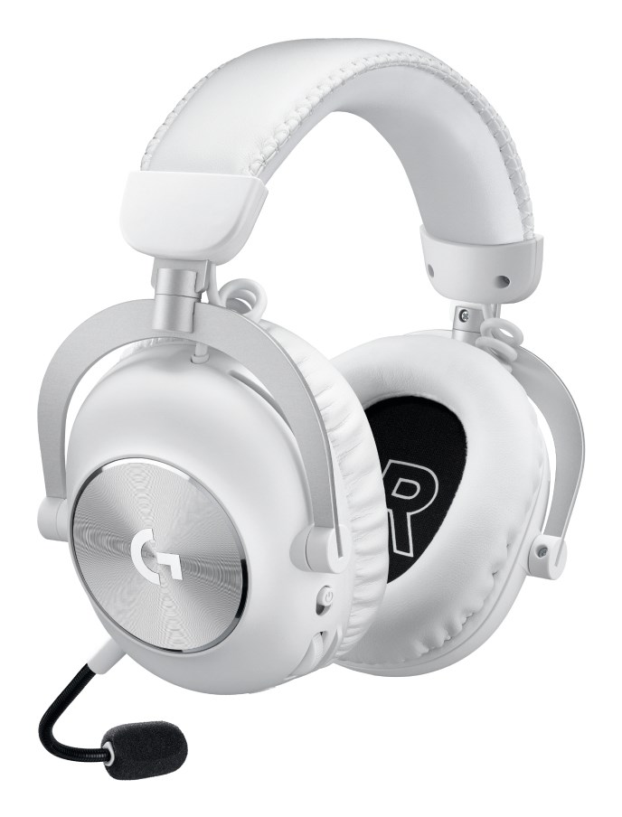 Kufje gaming Logitech G Pro X2 Lightspeed, wireless, me mikrofon, të bardha