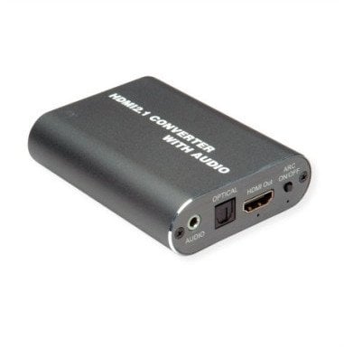 Audio extractor HDMI Roline 14.01.3444, 8K 60Hz, S PDIF dhe 3.5mm, i zi