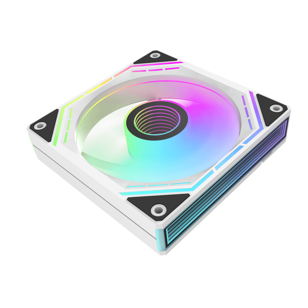 Ftohës Darkflash Fans Infinity 32 3-in-1, 120mm, ARGB, i bardhë