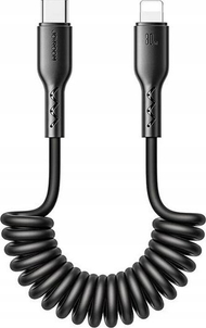 Kabllo karikimi Joyroom Extendable, USB C në Lightning, e zezë