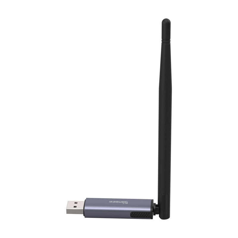 Dongël USB SONOFF Dongle Plus MG24, Zigbee Thread, antenë 4.5 dBi, gri e zezë