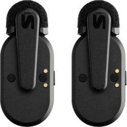 Mikrofon lavalier wireless Shure MoveMic Two, dy kanale, set me 2 mikrofonë, i zi