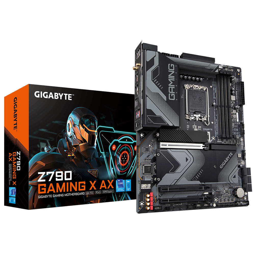 Motherboard GIGABYTE Z790 Gaming X AX, DDR5, Wi-Fi 6E, ATX, i zi