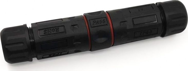 Përshtatës rrjeti Techly TechlyPro RJ45 F/F, Cat6, F/UTP, IP68, i zi