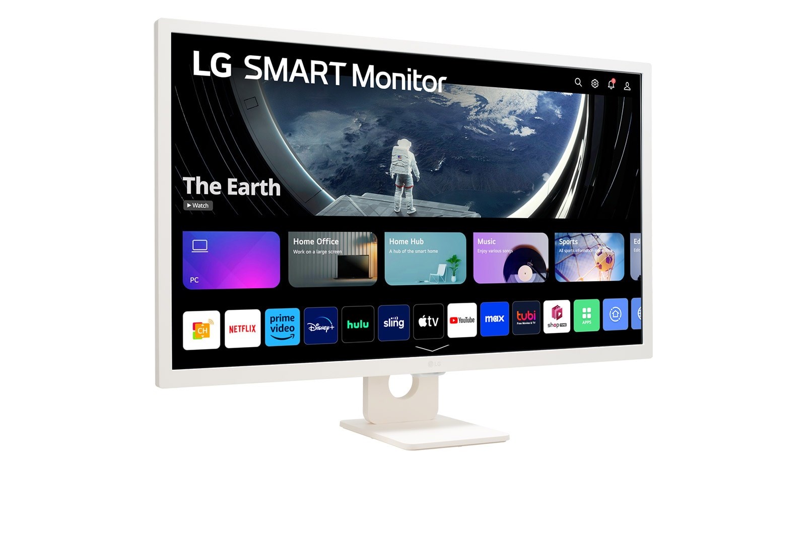 Monitor LG MyView Smart 32SR50F-W, 32", 4K UHD