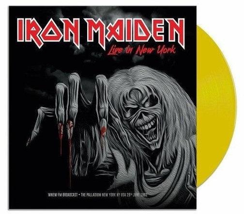 Vinyl Iron Maiden Live in New York, edicion i verdhë