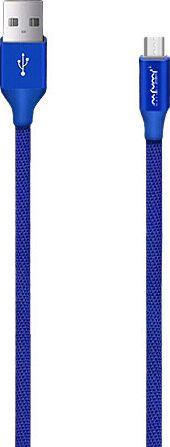 Kabllo USB-A - microUSB (25910), 2 m, e kaltër