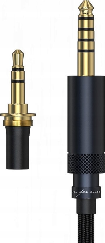 Kabllo kufjesh FiiO LL RD 2024, 1.5m, 4.4mm dhe 3.5mm, e zezë