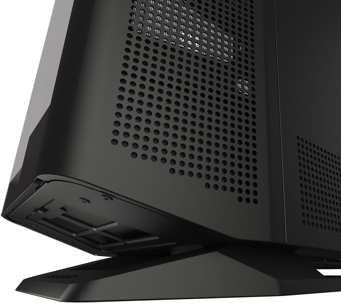 Kasje PC Cougar FV270 RGB Gaming Mid Tower, ATX E ATX Micro ATX Mini ITX, xham i lakuar i temperuar, e zezë