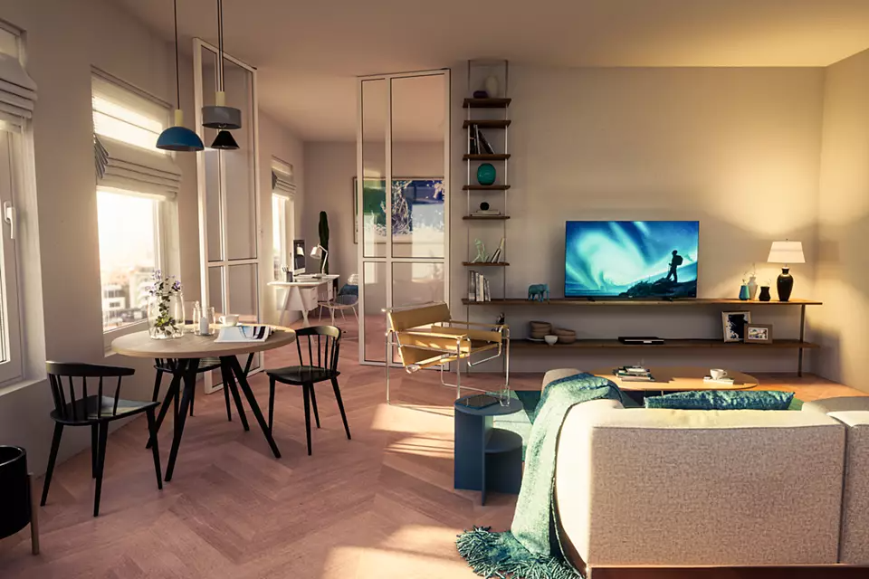 Televizor Philips 50PUS7506/12, 50", LED, 4K UHD, Smart, Saphi