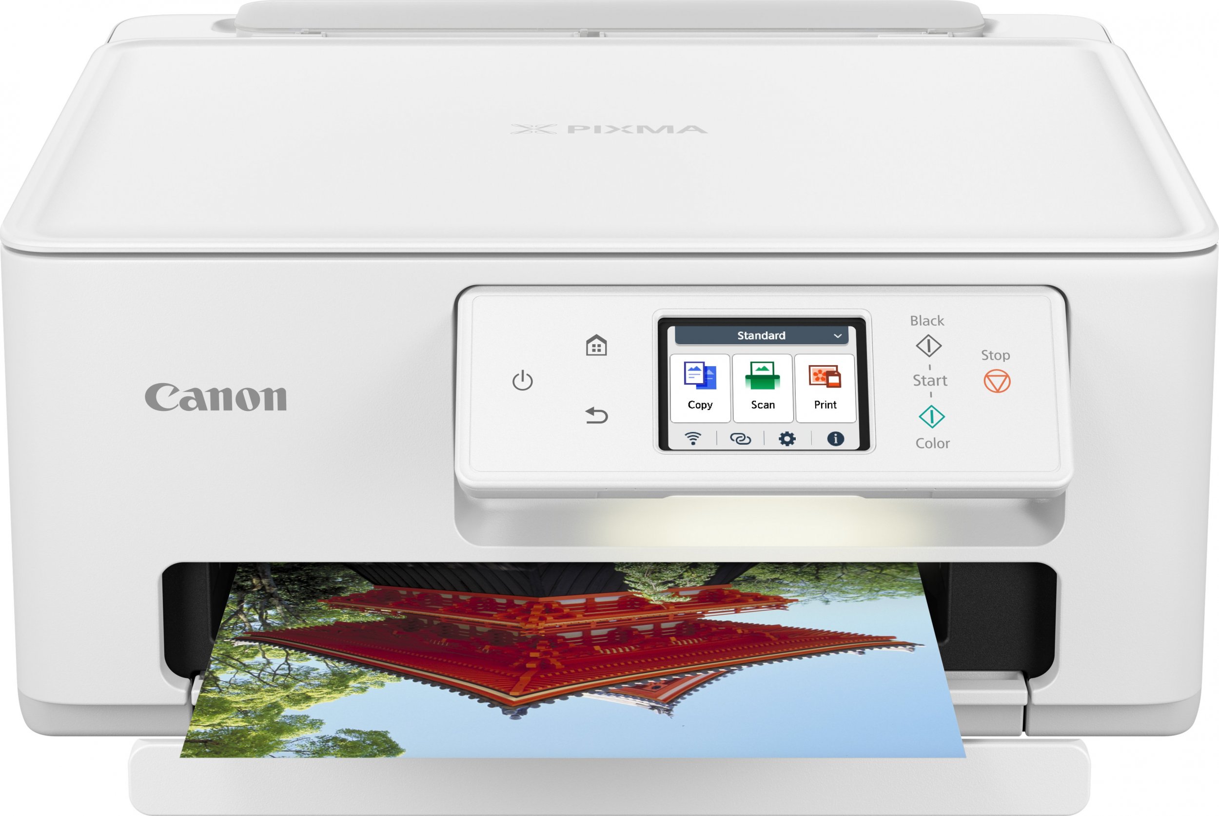 Printer inkjet Canon Pixma TS7650i, multifunksional, Wi‑Fi, i bardhë