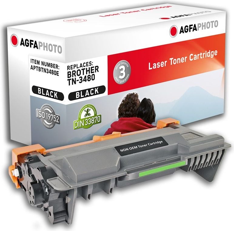 Toner AgfaPhoto TN-3480, zëvendësues, i zi