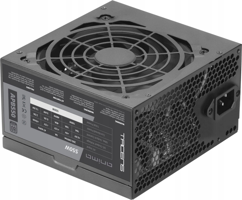 Furnizim energjie Tacens APB550B, 550W, ATX 20+4 pin, i zi