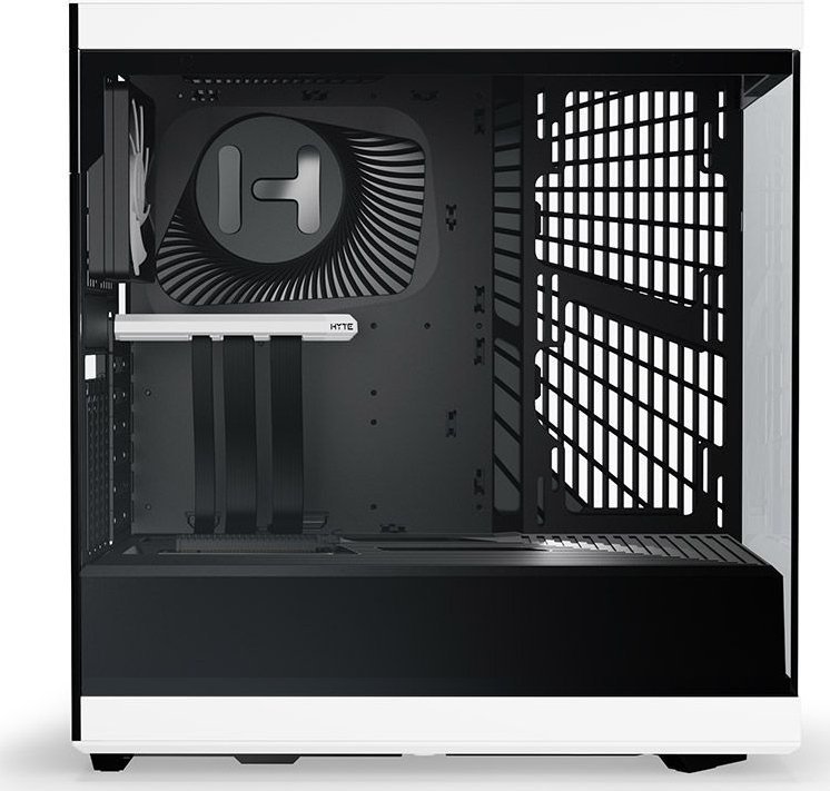 Kasë Hyte Y40, e zezë dhe e bardhë, Midi Tower