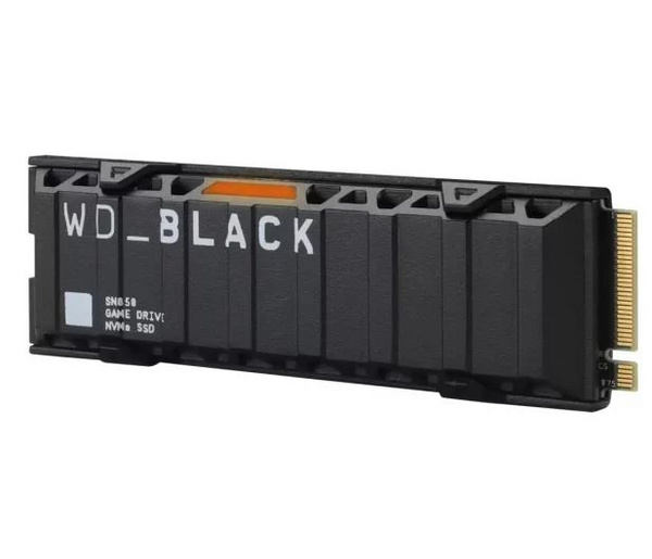 Disk SSD për lojëra WD_BLACK SN850, 2TB, M.2 2280, 7000MB/s, i zi