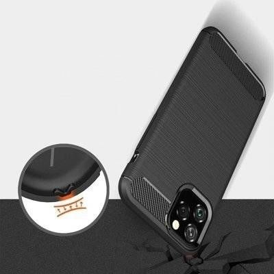 Kornizë mbrojtëse Lux Carbon Black iPhone 12 Mini 5.4 Standard