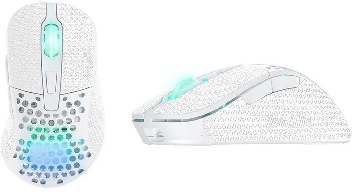 Shtresa për maus Xtrfy M4 Lizard Skins DSP, të bardha