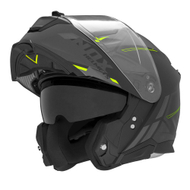 Helmetë modulare për motoçikletë Nox N967 Synchro, XS, e zezë