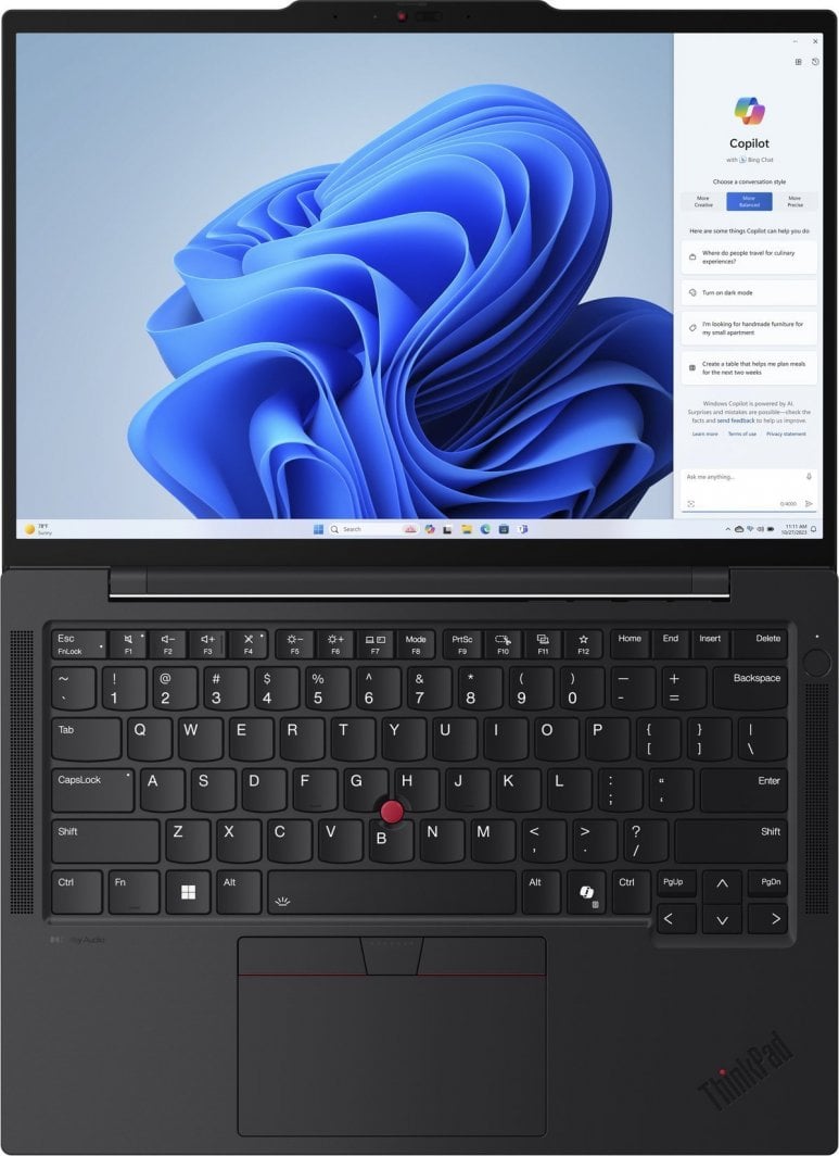 Laptop ThinkPad T14s G5, 14", Intel Core Ultra 7 155U, 32GB RAM, 1TB SSD