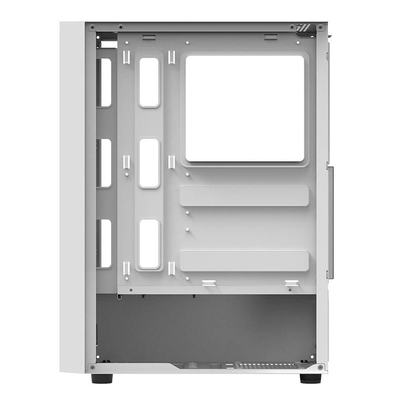 Kuti kompjuteri DarkFlash A290, MIDI Tower, panel xhami, e bardhë
