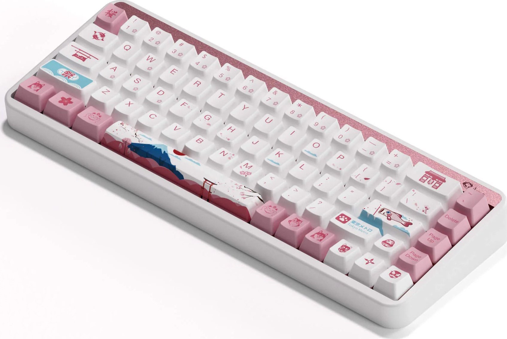 Tastierë mekanike Akko JIN01 65%, 68 taste, RGB, wireless