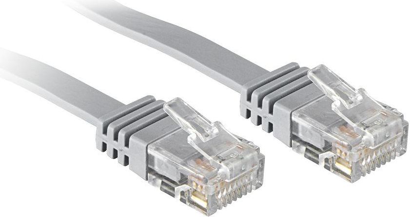 Kabllo rrjeti Lindy Patchcord Cat.6, U UTP, 0.3m, e hirtë