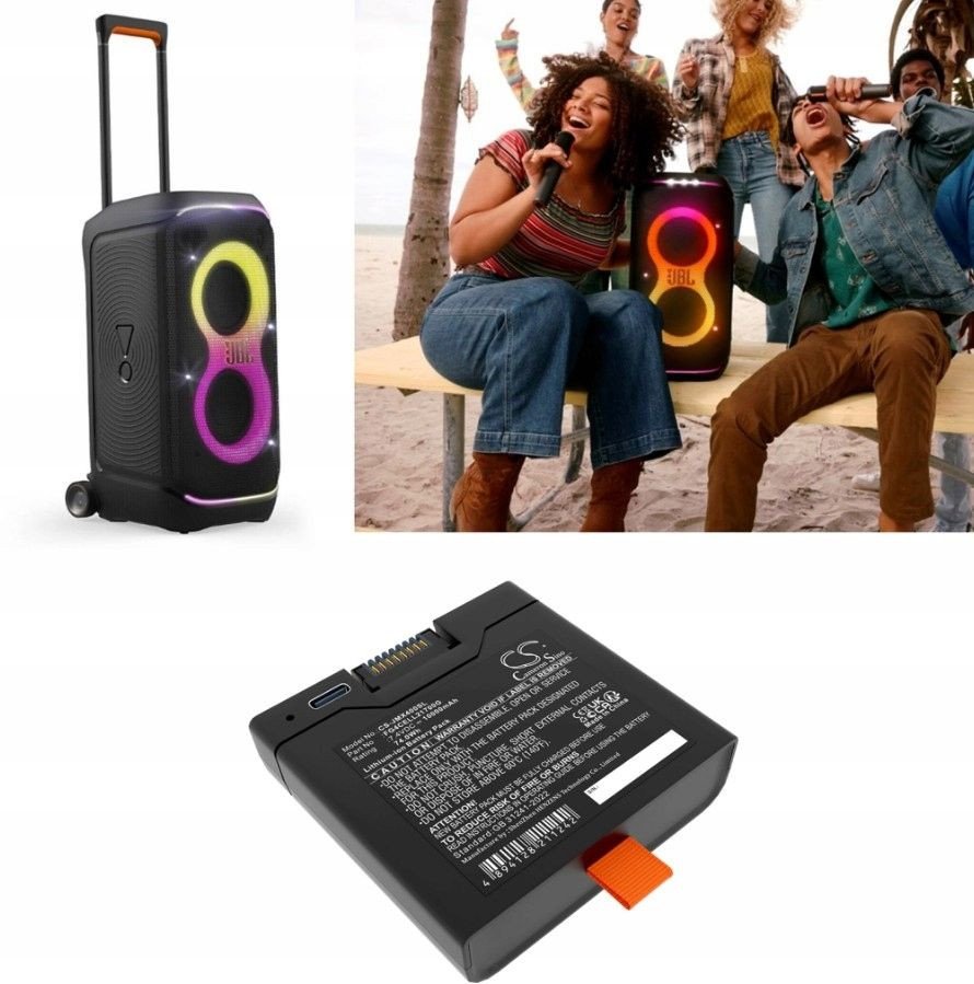 Bateri e rikarikueshme Cameron Sino FG4CELL21700G, 10000mAh, Li ion, USB C