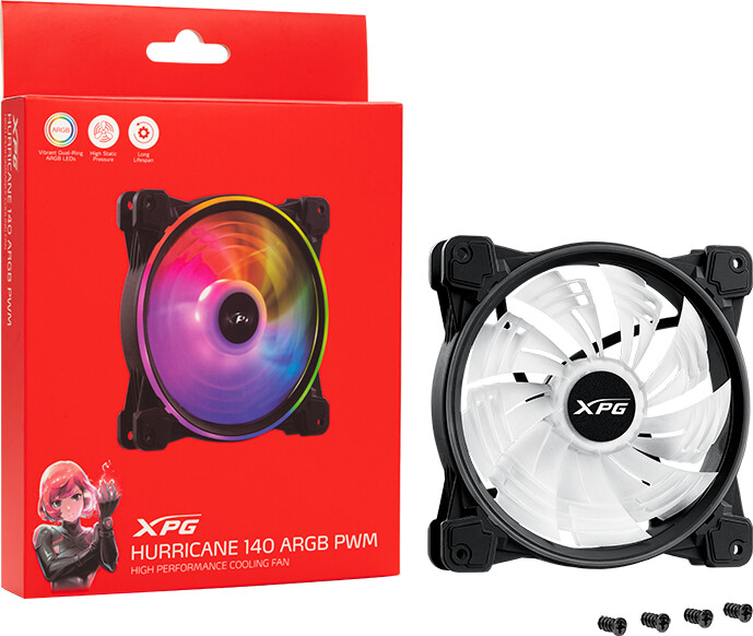 Ventilator ADATA XPG Hurricane ARGB, 140mm