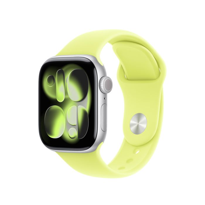 Apple Watch 42mm Band, Neon Yellow Sport Band, S/M, Seasonal