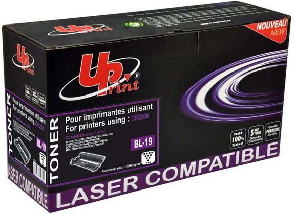 Drum printeri UPrint BL-19, zëvendësim për Brother DR2100, i zi
