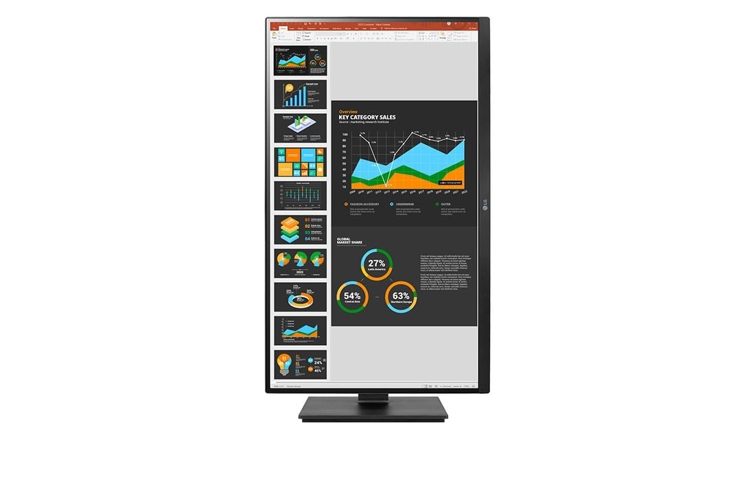 Monitor LG 27BQ75QB-B, 27", QHD, e zezë