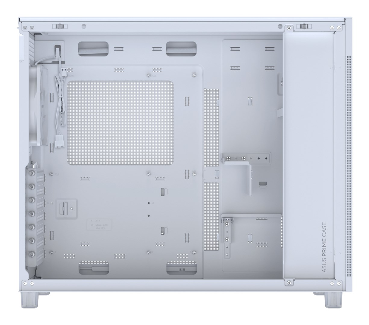 Kornizë kompjuteri Asus Prime AP303 Mesh, ATX, e bardhë