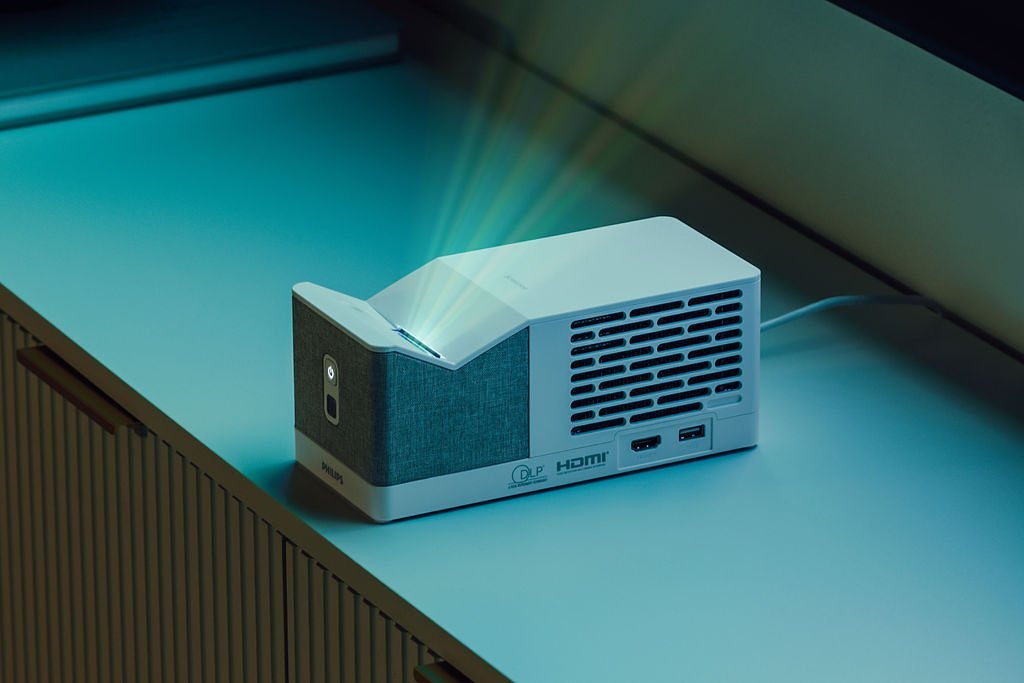 Projektor PHILIPS Screeneo UL5 Smart, Full HD, Home Cinema, i bardhë
