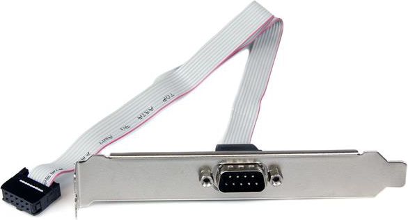 Adaptues serial StarTech.com PLATE9M16, 9 pin në 10 pin, 16", gri