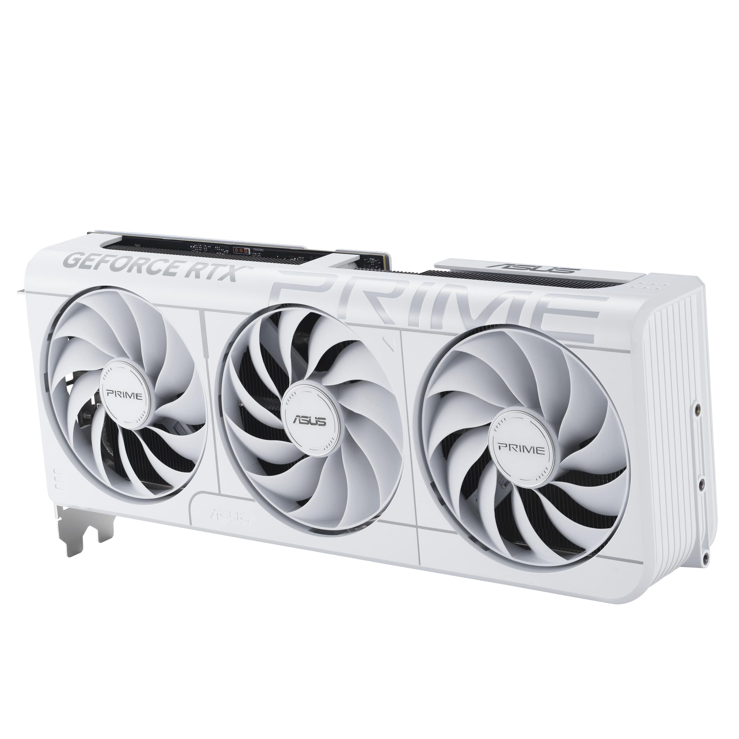 Kartë grafike ASUS Prime RTX5070 O12G WHITE, NVIDIA GeForce RTX 5070, 12GB GDDR7, e bardhë