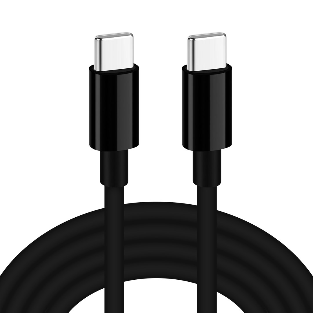 Kabllo USB iBOX USB-C në USB-C, 1m, e zezë