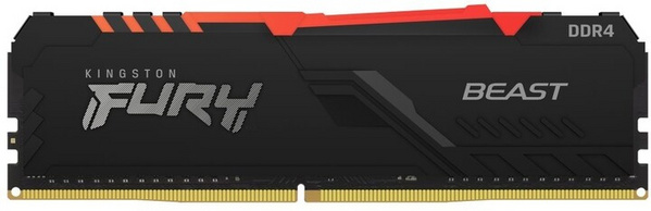[OUTLET] Memorie RAM Kingston Fury Beast RGB 16GB DDR4 3200 CL16