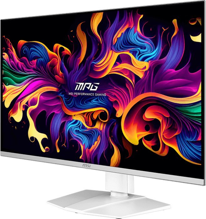 Monitor MSI MPG 321URXW QD OLED, 31.5", 4K UHD, i bardhë