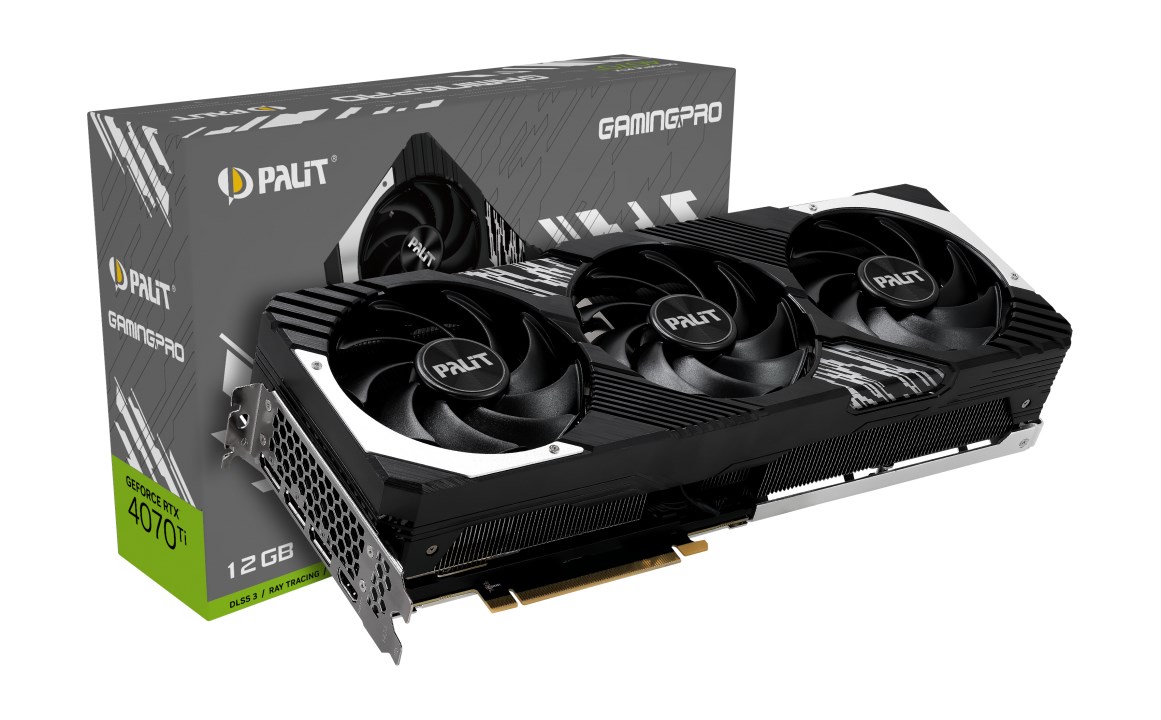 Kartë grafike PALiT Gaming NVIDIA GeForce RTX 4070 Ti, 12 GB GDDR6X