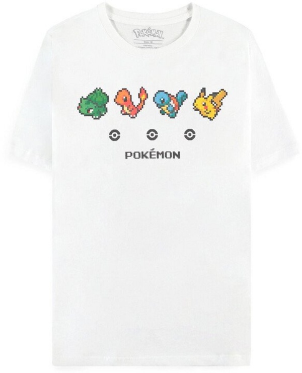 Bluzë Pokémon - Starters, XL, e bardhë