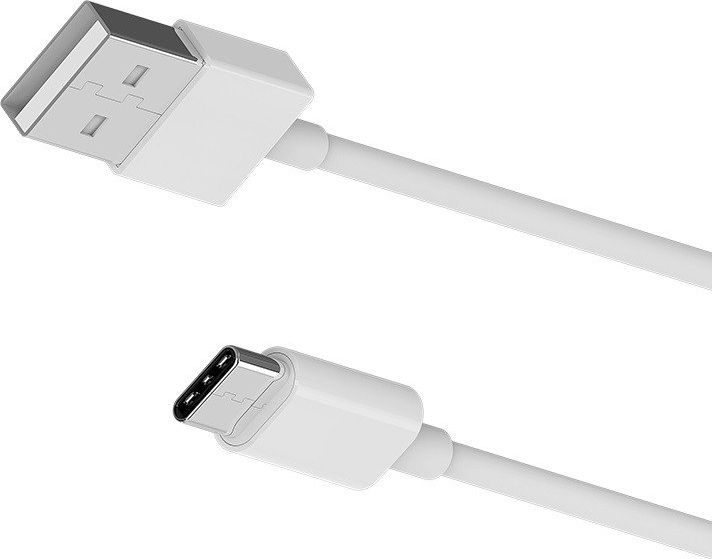 Kabllo USB Borofone USB A në USB C, 1m, e bardhë
