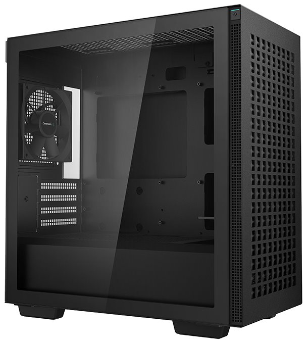 Kasë Deepcool CH370 / MidT / MiniITX, e zezë