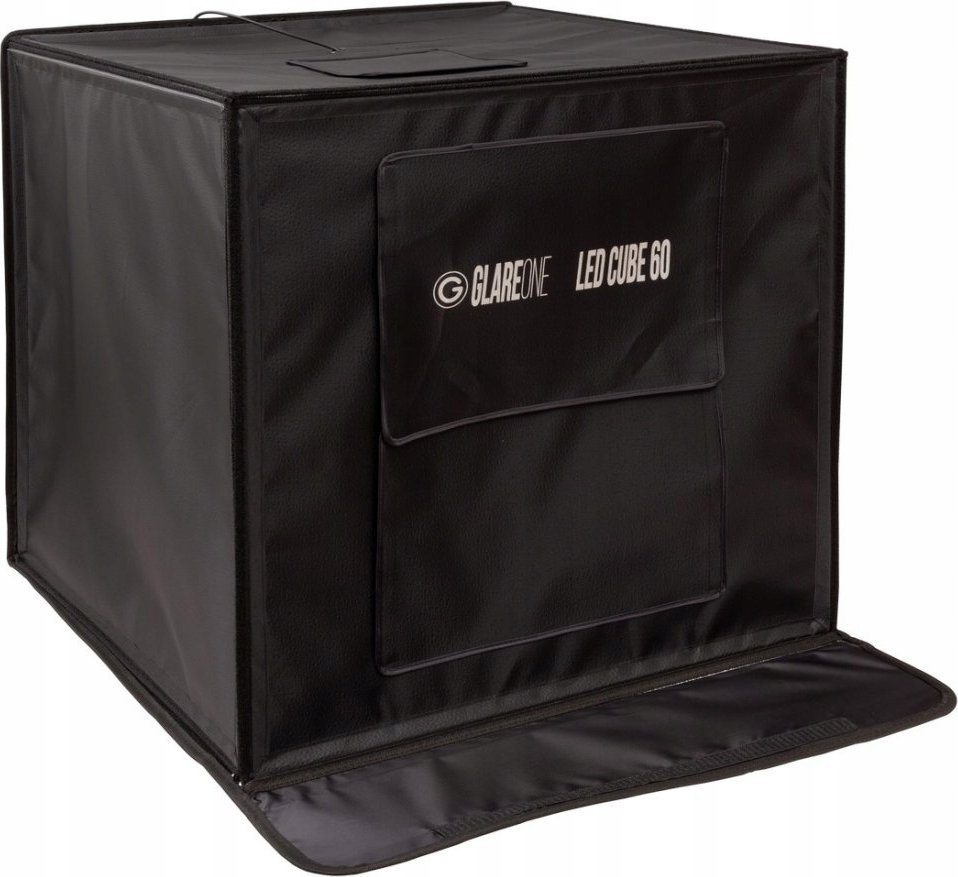Tendë fotografike GlareOne LED Shadowless Tent Cube 40, 40 x 40 cm, ndriçim LED, e bardhë